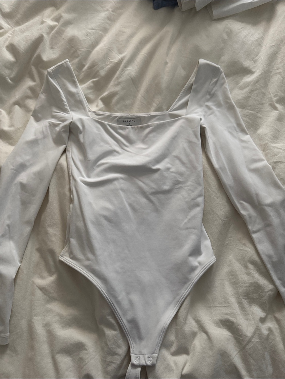 Aritzia Babaton square neck bodysuit